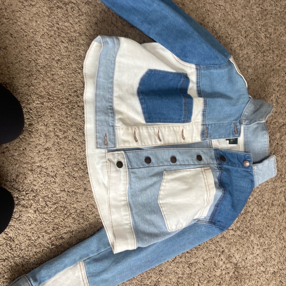 patch work jean jacket